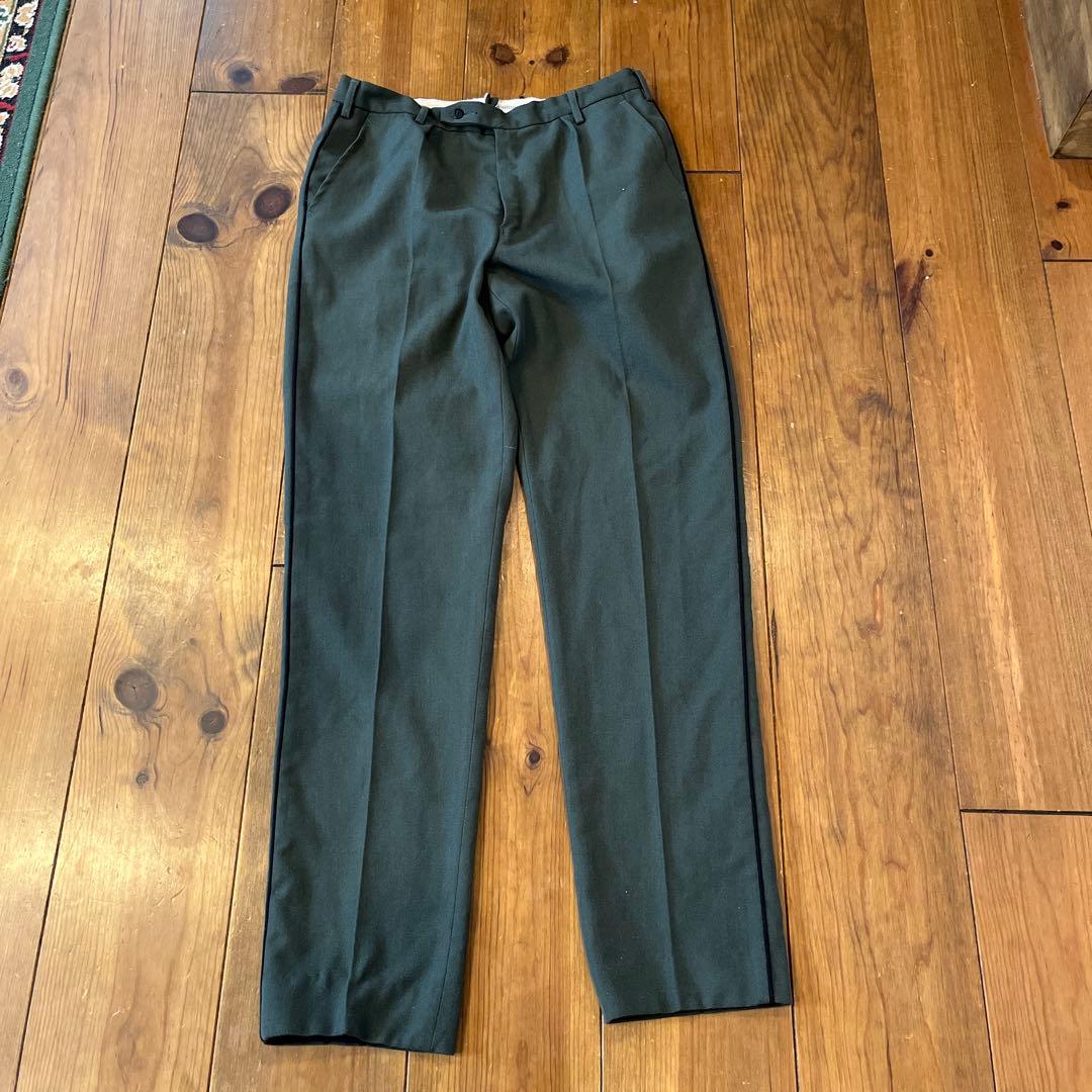 ヴィンテージ1971スウェーデン軍パイピングスラックス