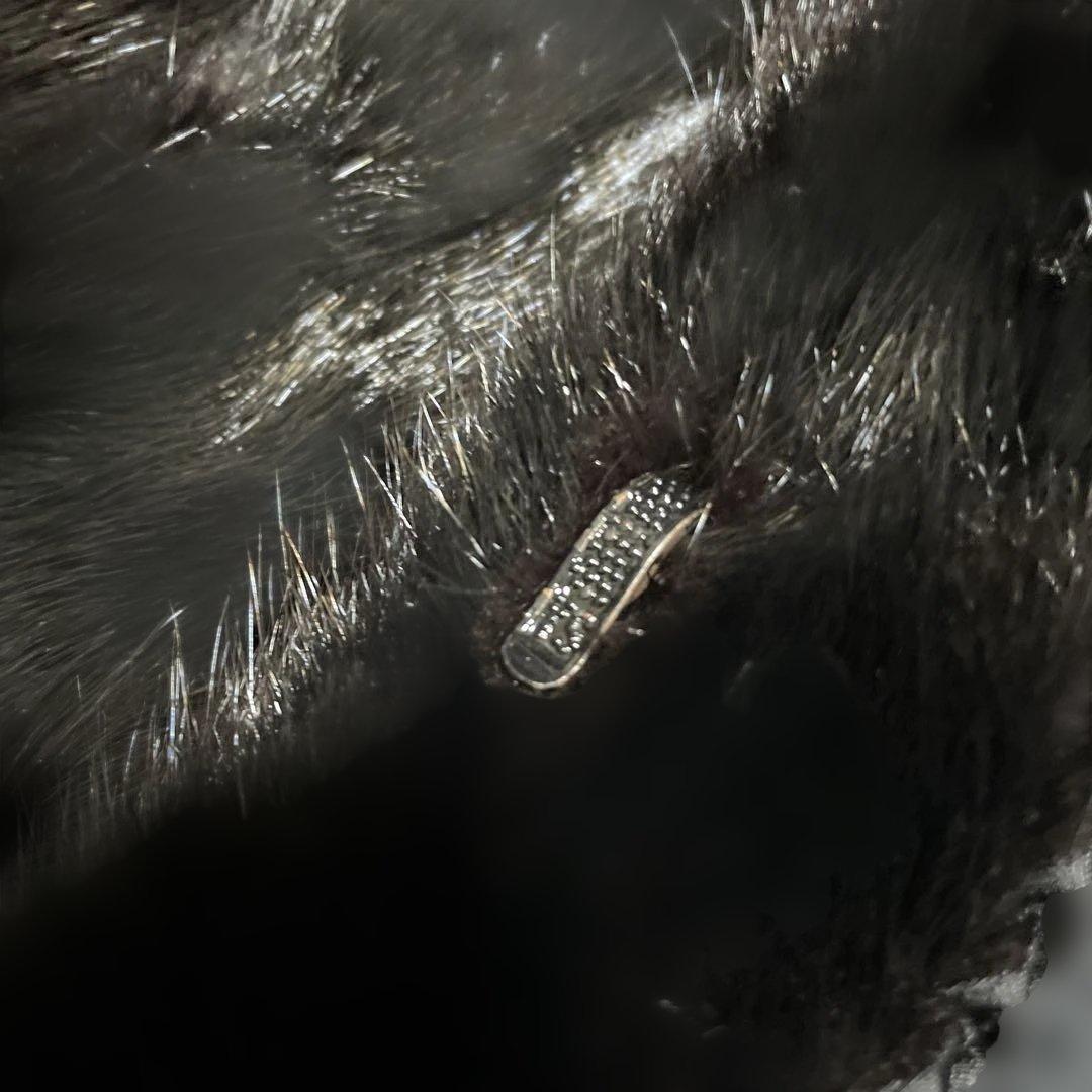 ミンク・リアルファージャケット・黒系