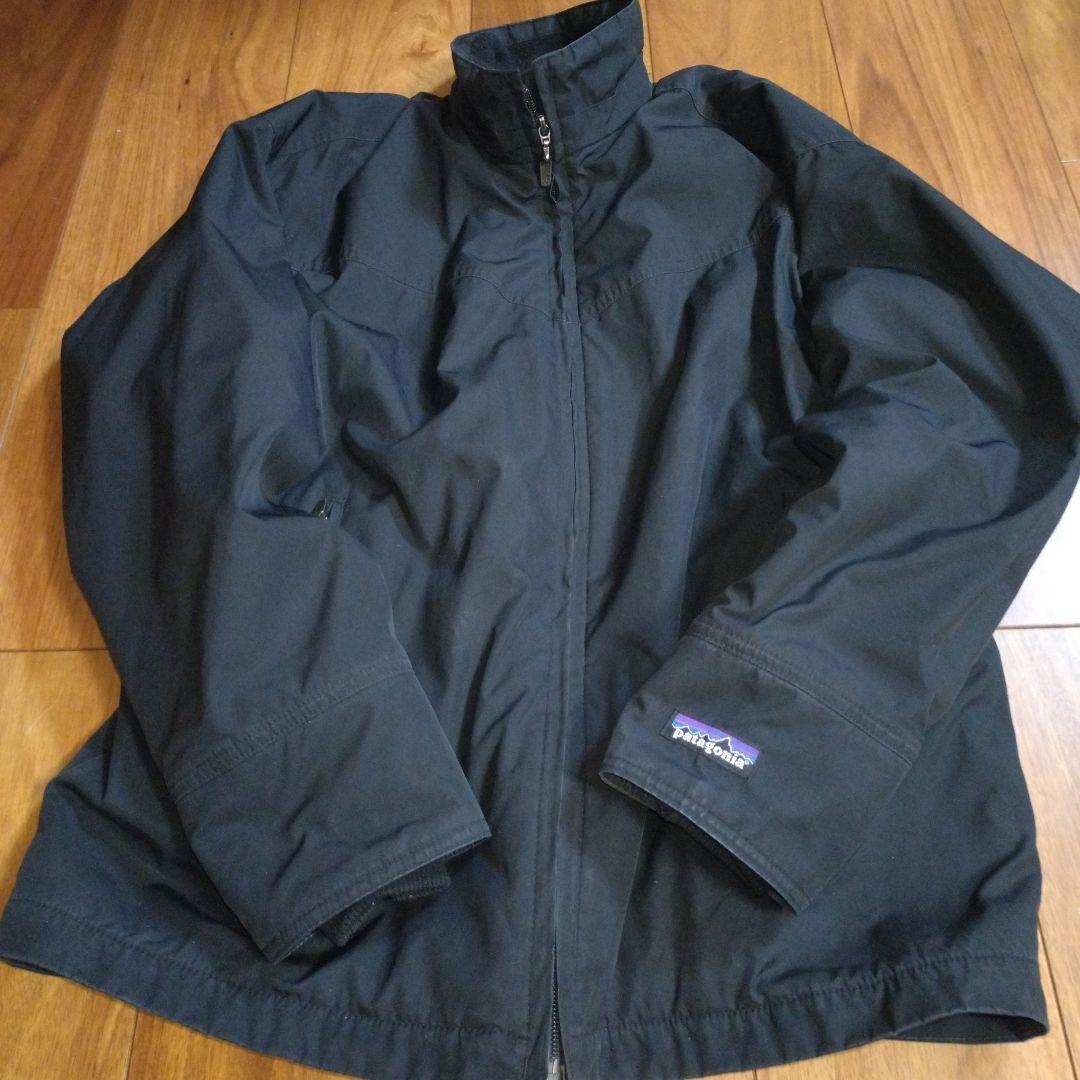 patagonia　 シェルドシンチラ　ブラック ナイロンジャケット