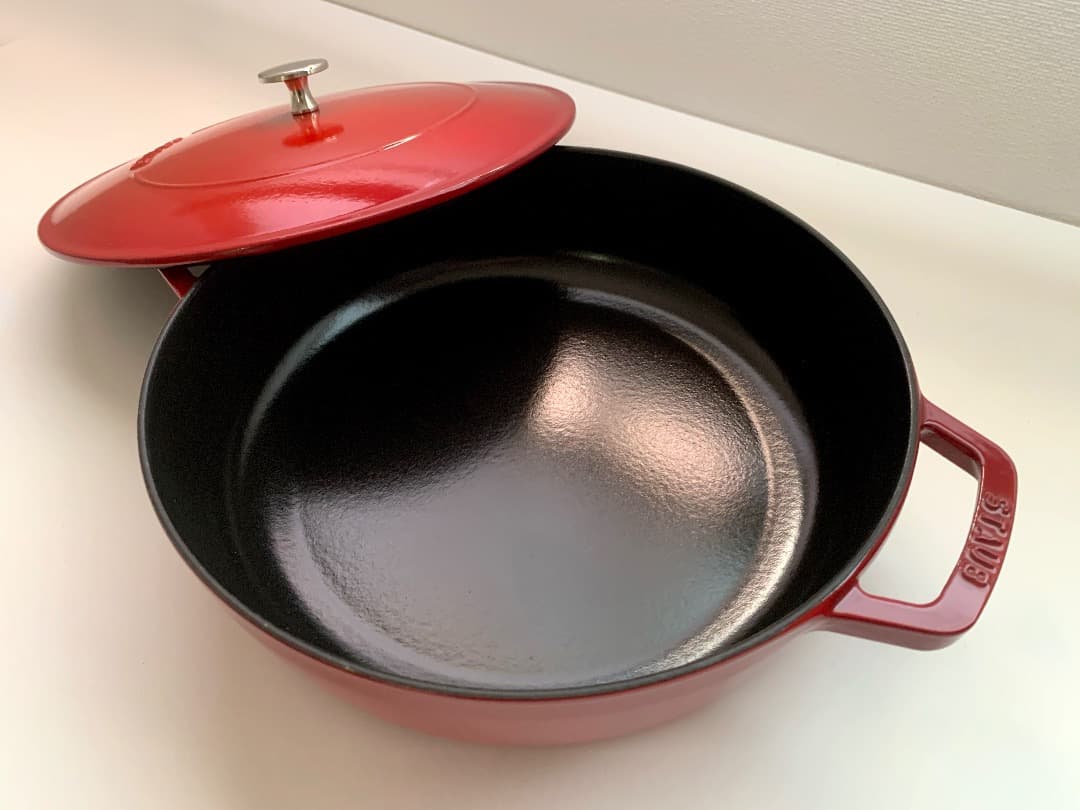 や*ん様 Staub ストウブ ブレイザー・ソテーパン チェリー 28cm（未使