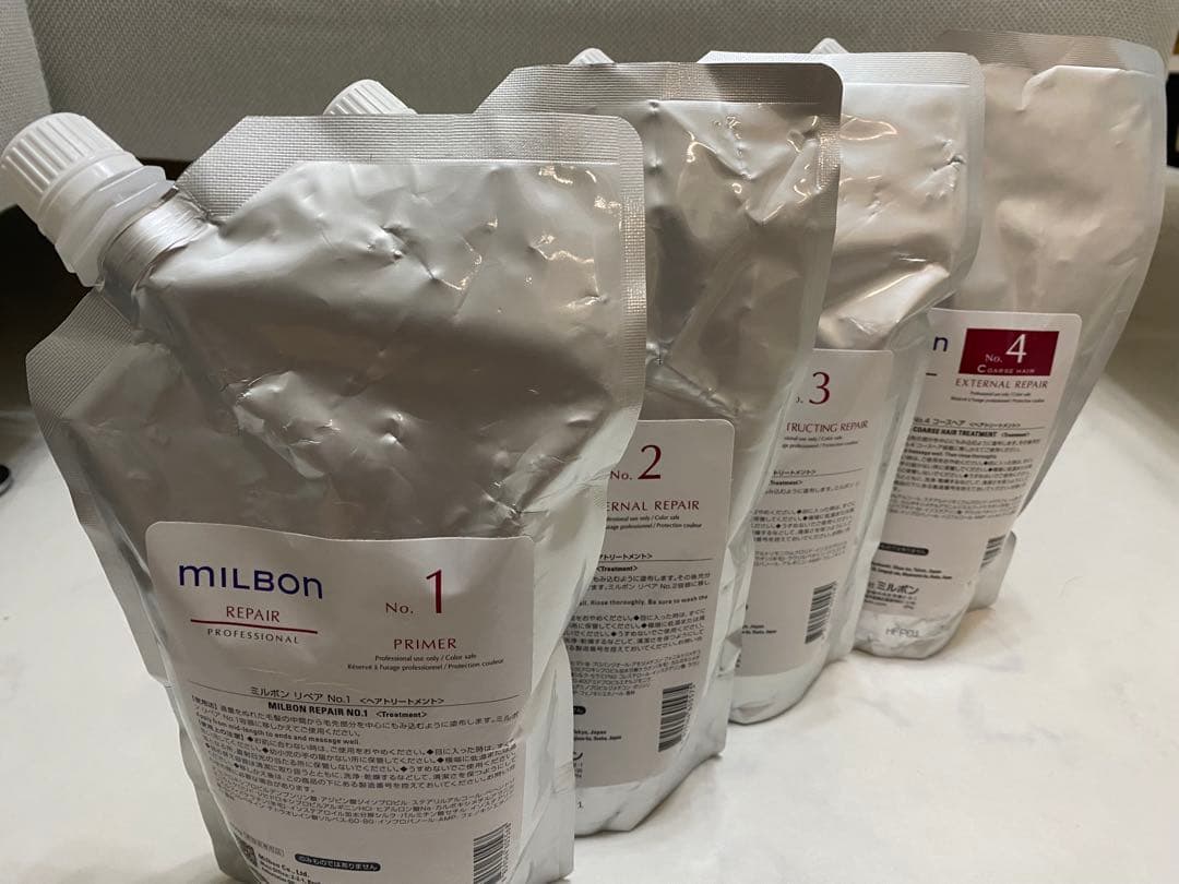 グローバルミルボントリートメントリペア4ステップ詰め替え