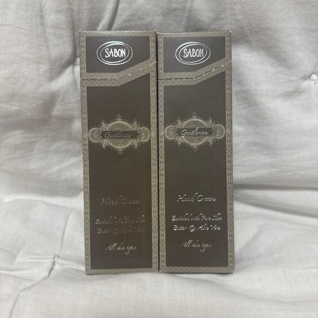 SABON サボン　ハンドクリーム　ジェントルマン
