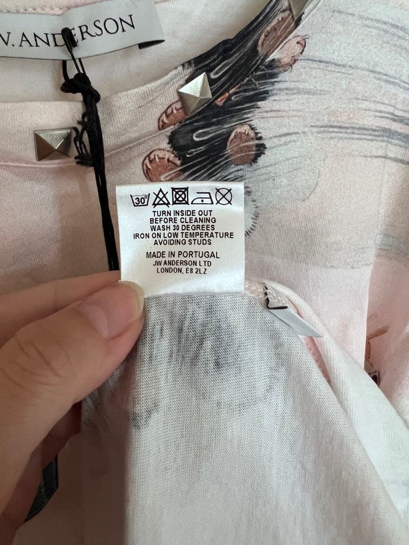 JW ANDERSON Tシャツ 猫柄　JWアンダーソン