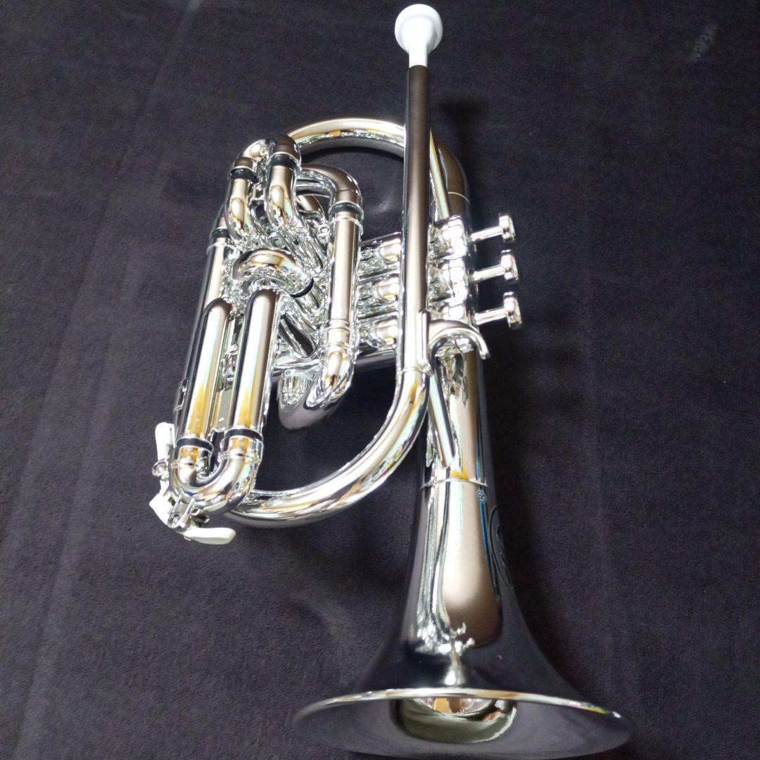 ZO プラスチック コルネット 本体 シルバー 本体 ソフトケースマウスピース付