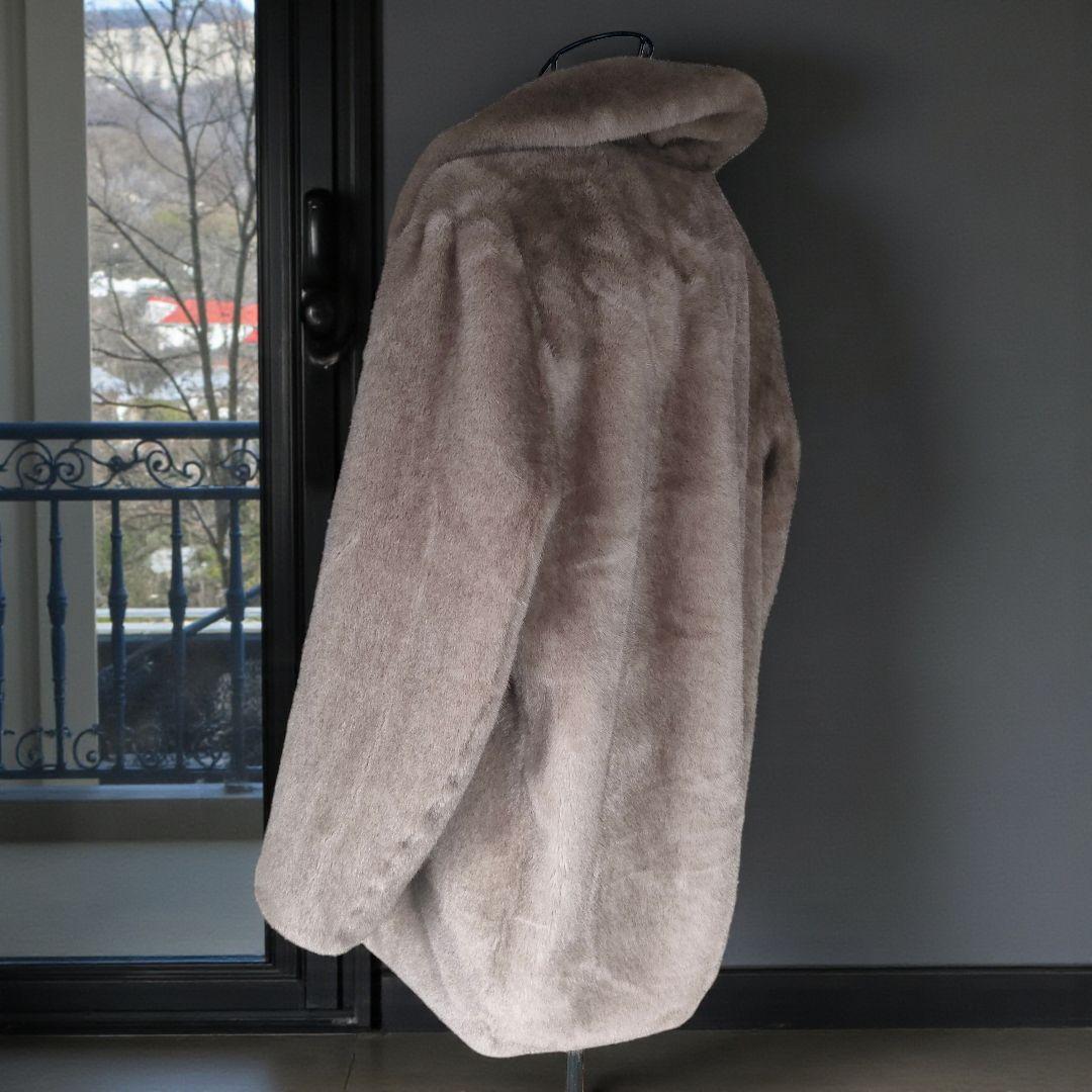 【LILY BROWN×MARY QUANT】デイジービジュー釦ファーコート