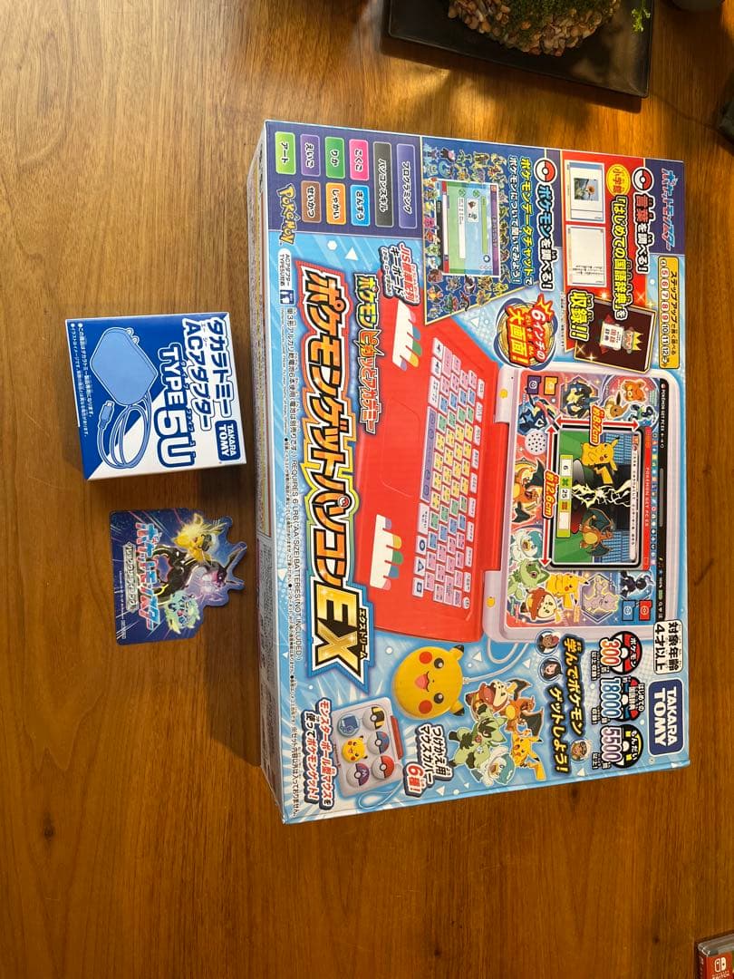 タカラトミー　ポケモンゲットパソコンEX ACアダプター　TYPE 5U