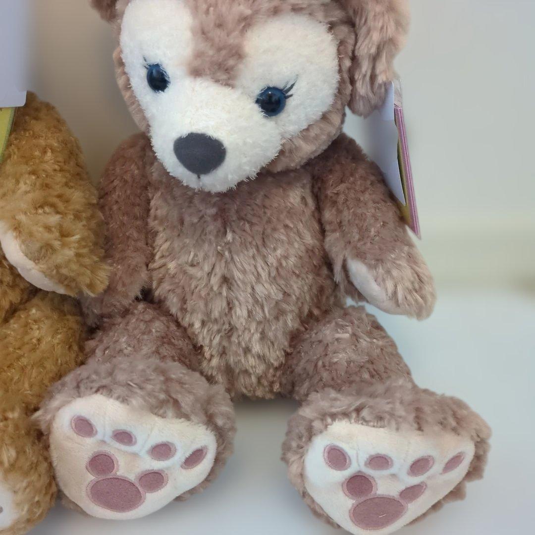 新品タグ付き　ダッフィーとシェリーメイ ぬいぐるみ　２体セット　ディズニー