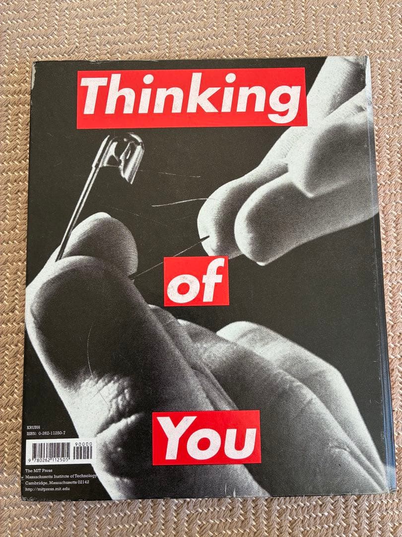 アート・デザイン・音楽 Barbara Kruger Thinking of you