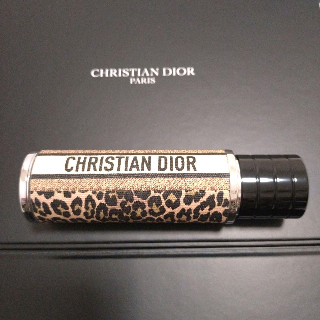 新品!限定品DIOR トラベルスプレーケース レオパード柄15mL