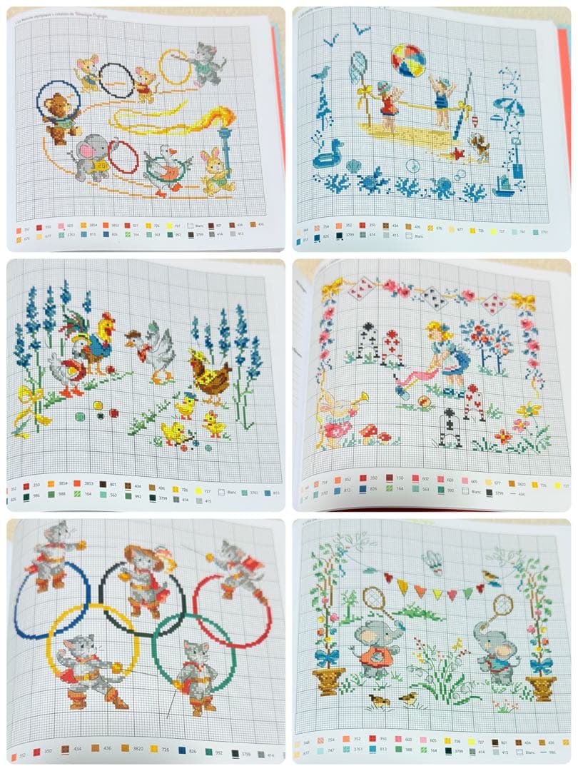 【AGENDA-2023＆2024】 2冊セット クロスステッチ洋書 新品未使用