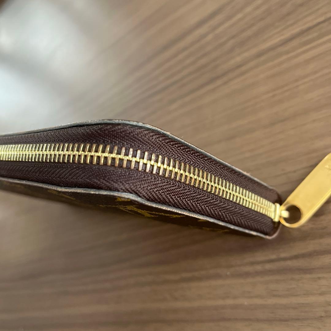 【美品】ルイヴィトン モノグラム ジッピーウォレット 長財布
