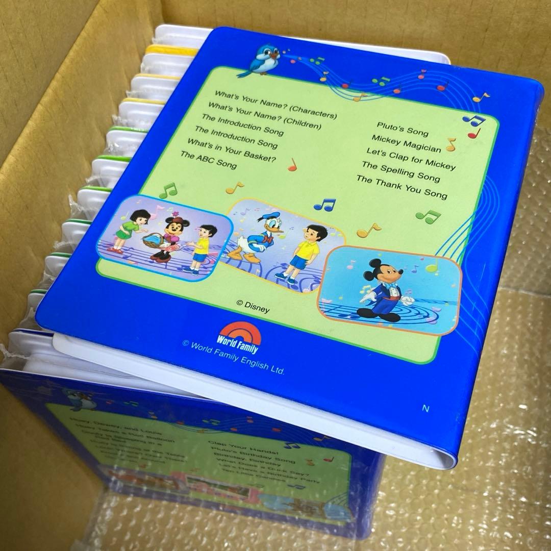 【11本未開封】 DWE シングアロング DVD 新子役 ディズニー英語 12枚