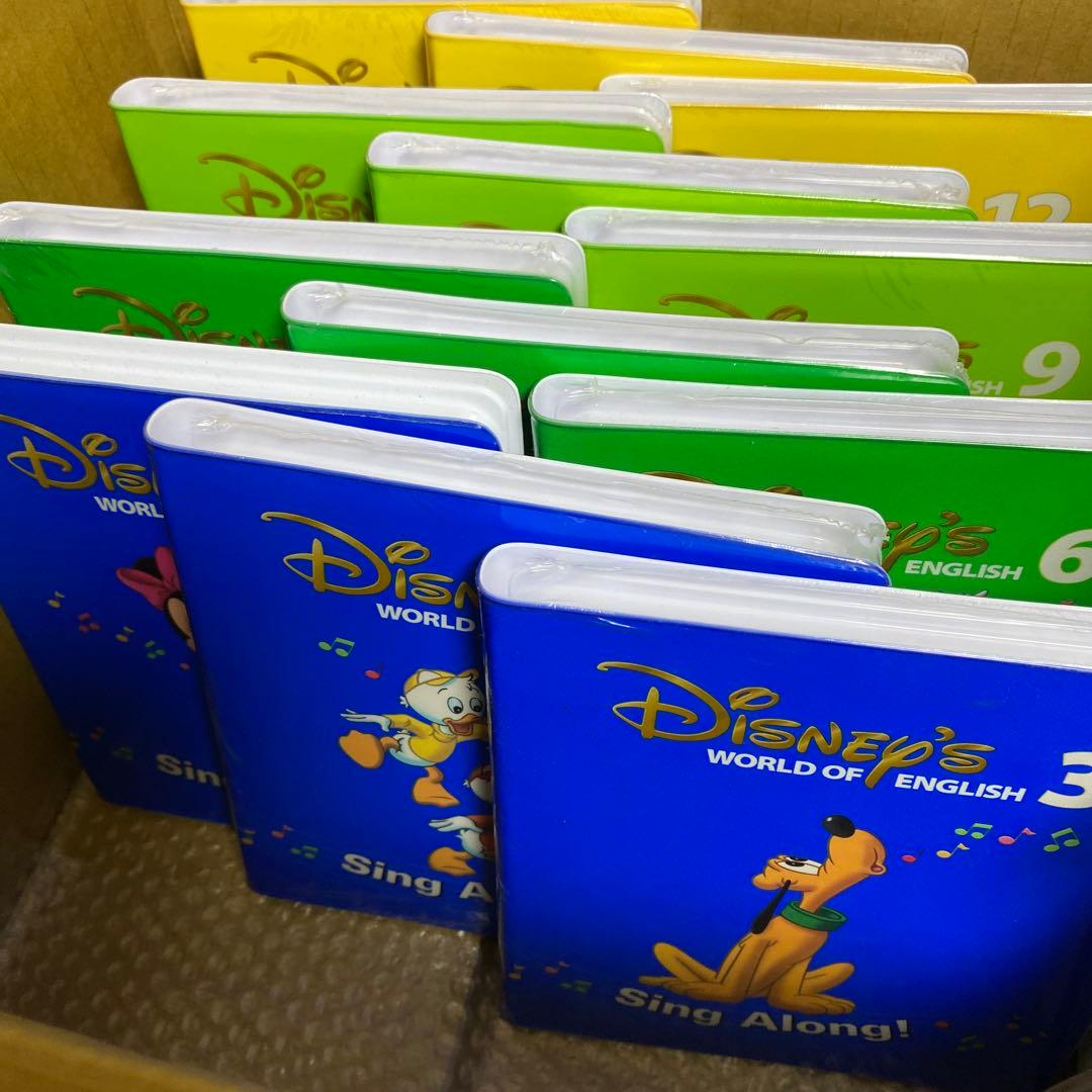 【11本未開封】 DWE シングアロング DVD 新子役 ディズニー英語 12枚