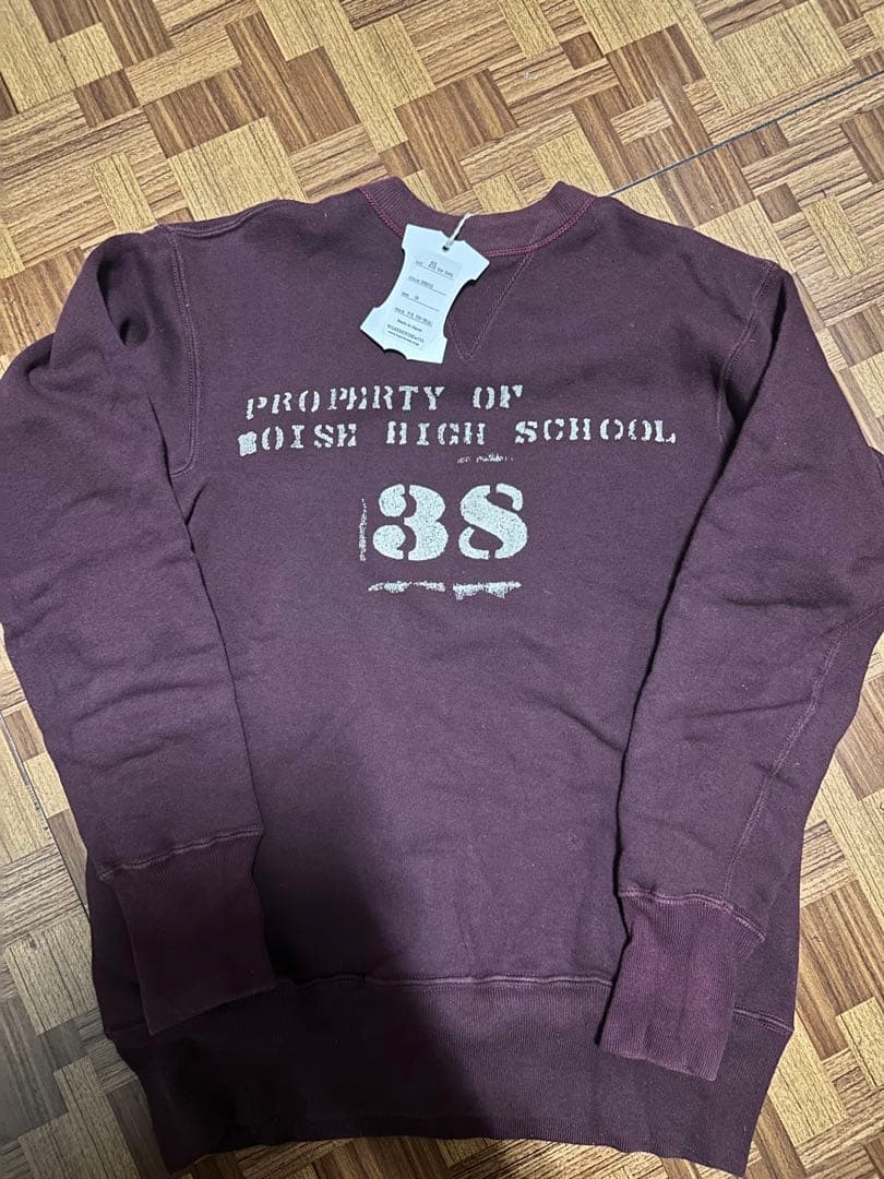 ウエアハウス スウェット403 ボルドー美品