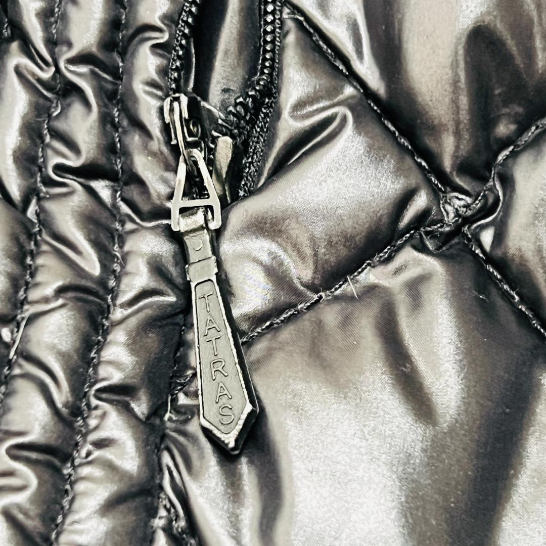 【タトラス】 シャイニーダウン ダイヤキルティング 軽量 光沢感 M 訳アリ