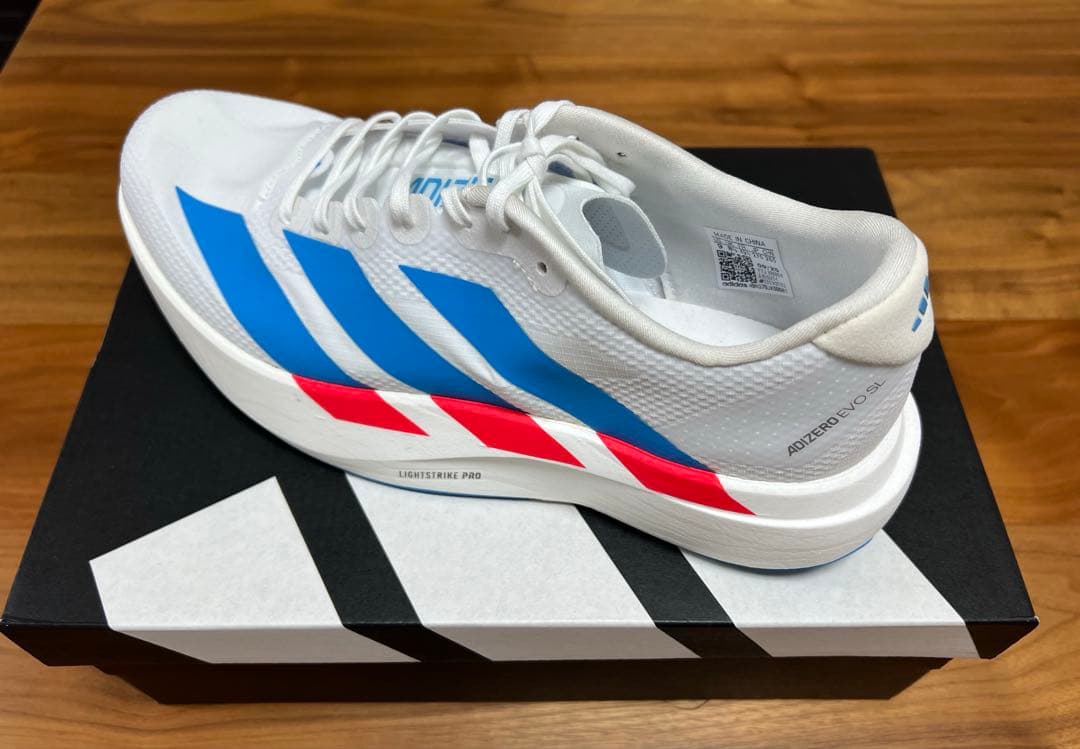 adidas adizero evo SL【27.0cm】　ランニングシューズ