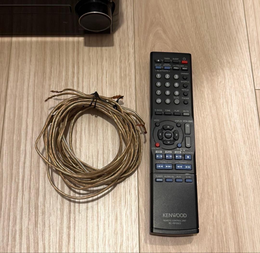 【KENWOOD】ケンウッド K-531 ブラックコンポ