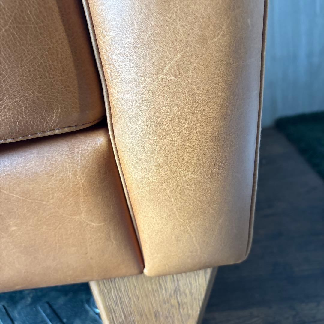 美品 ジャーナルスタンダード アクメ ファニチャー フレスノ レザー ソファ