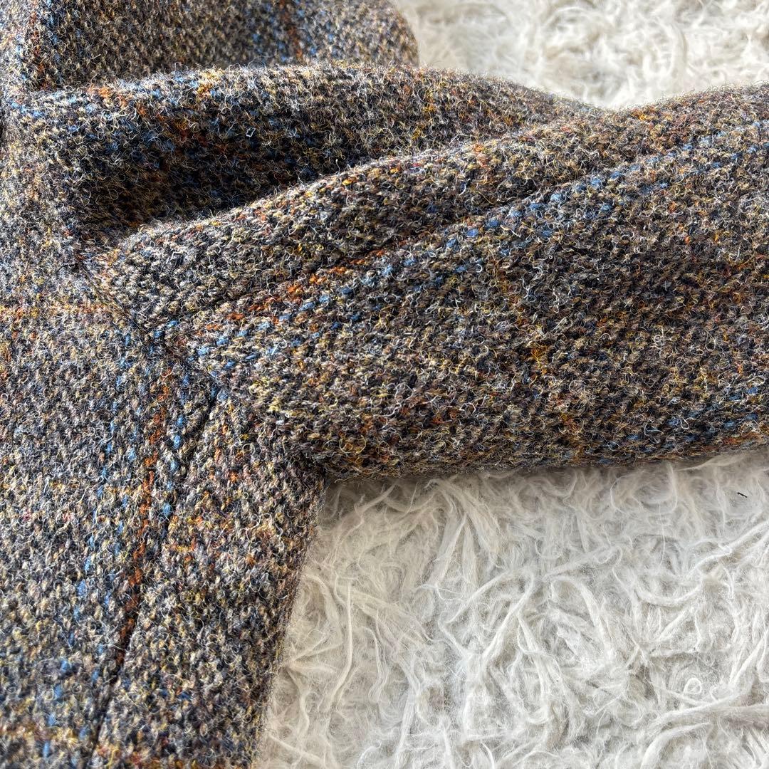 超人気☆【スーツセレクト】ハリスツイード　チェック柄　2B 本切羽　A6 L