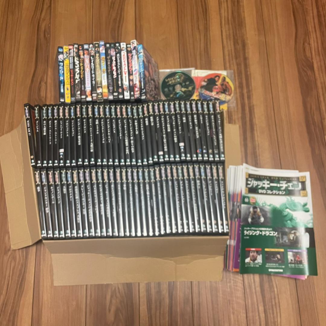 ジャッキー・チェン DVD 84本 DeAGOSTINIなど