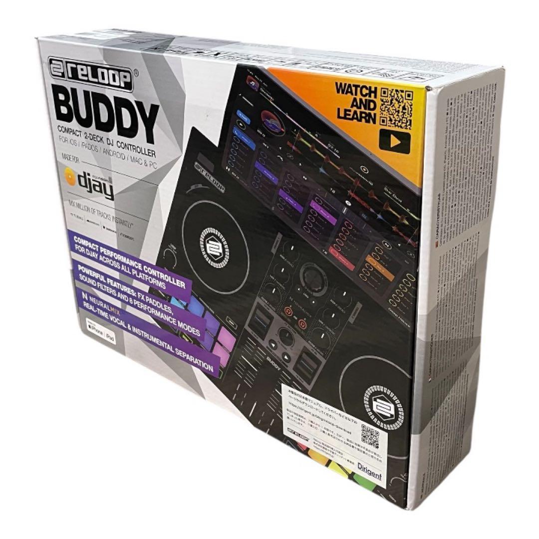 【新品】Reloop Buddy DJコントローラー apple music対応