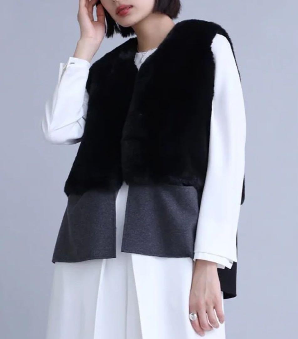 SCOT CLUB resil ドッキングショートファーベスト　ヤマダヤ