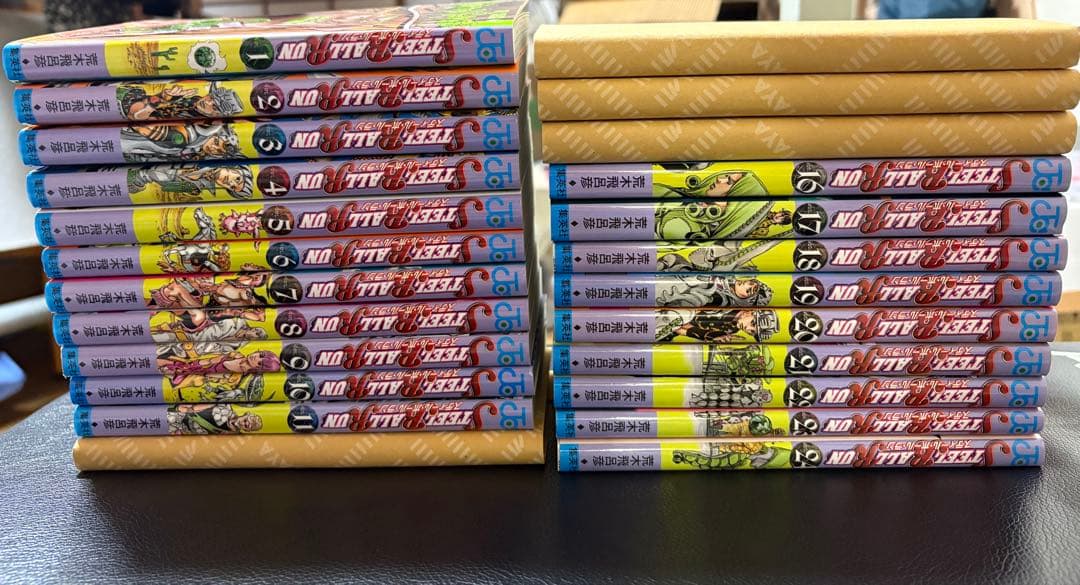 スティールボールラン　全巻セット　ジョジョ　極美品