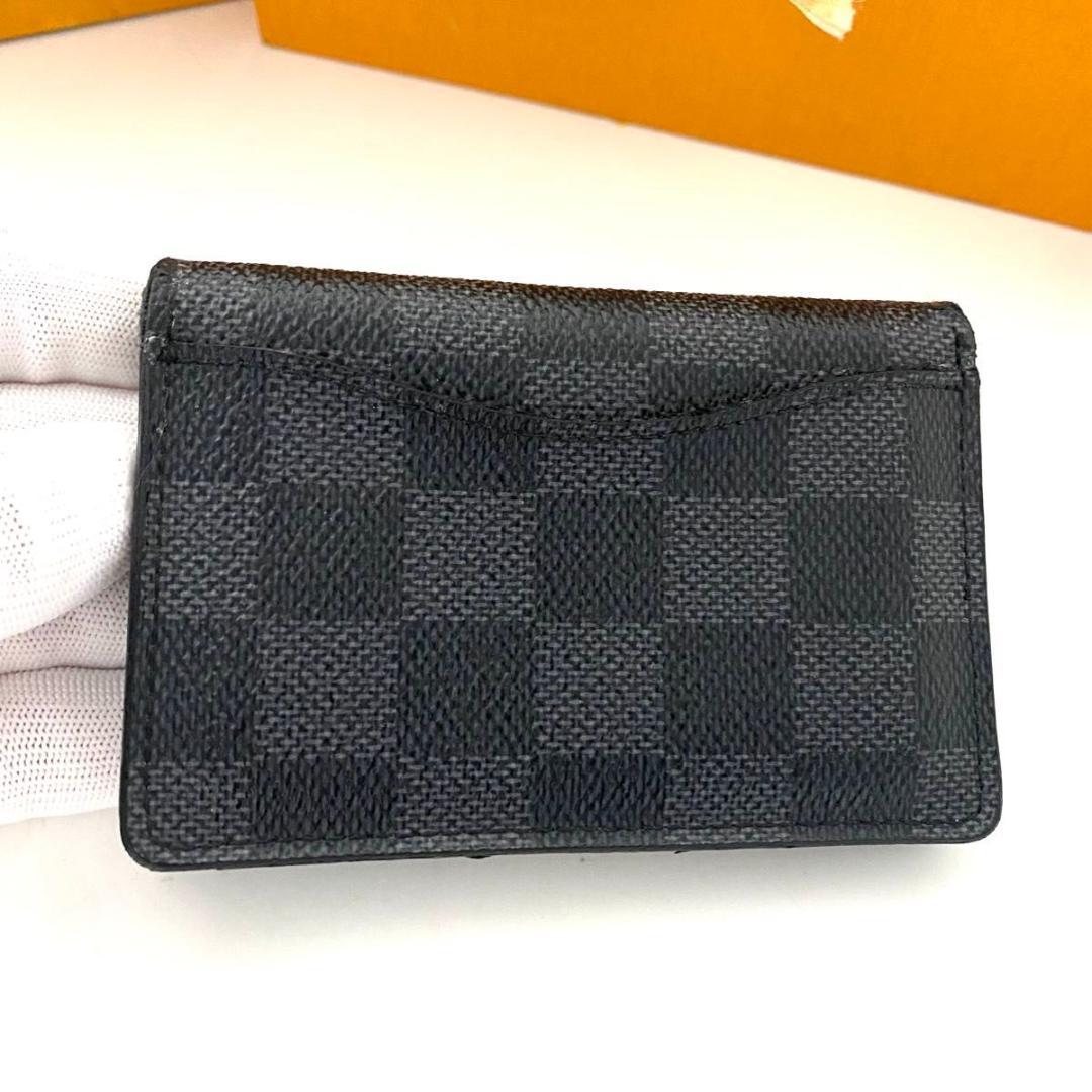 ルイ ヴィトン◎オーガナイザー ドゥ ポッシュ ダミエ グラフィット 名刺入れ