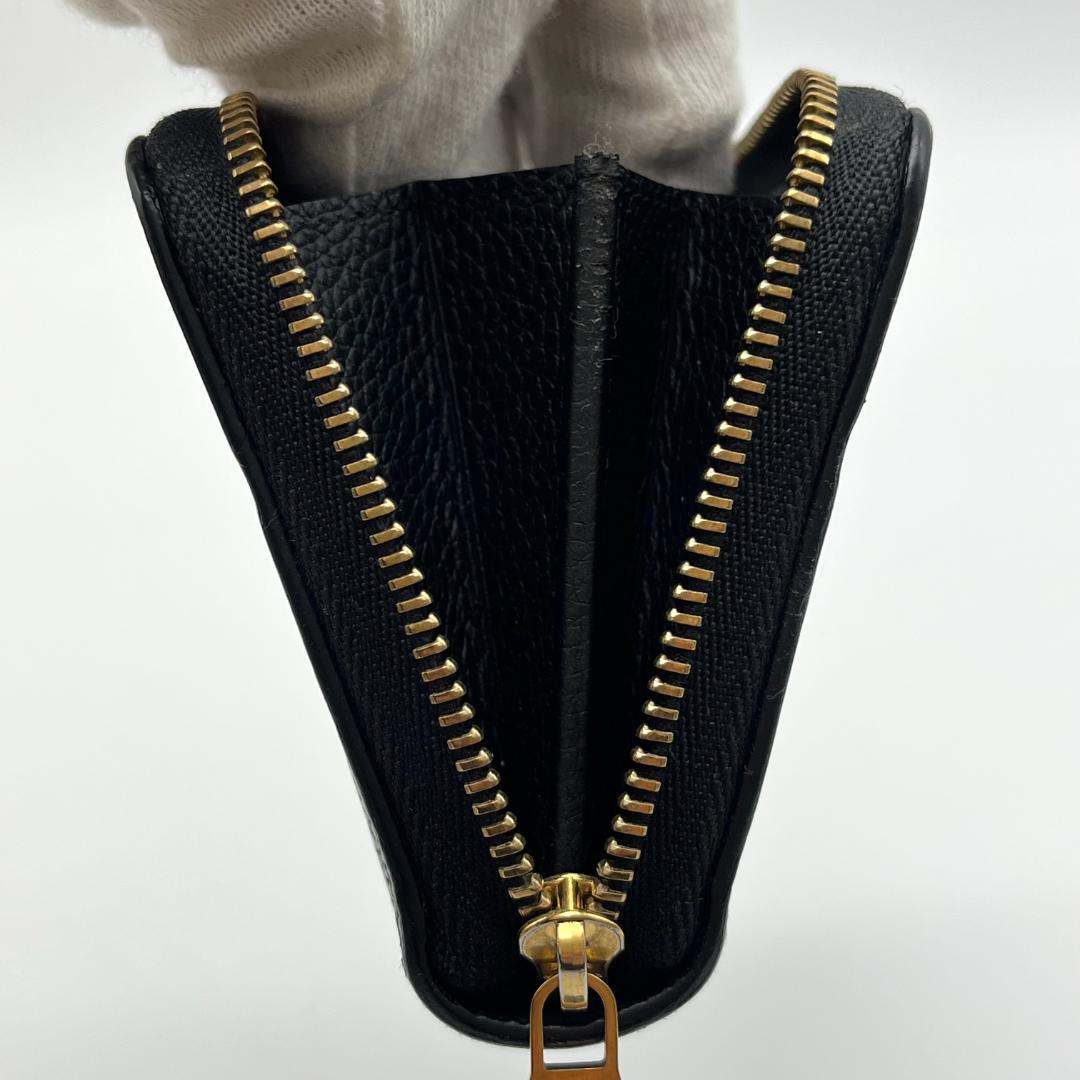 【美品】　ルイヴィトン　アンプラント　ブラック　ジッピーパース 箱