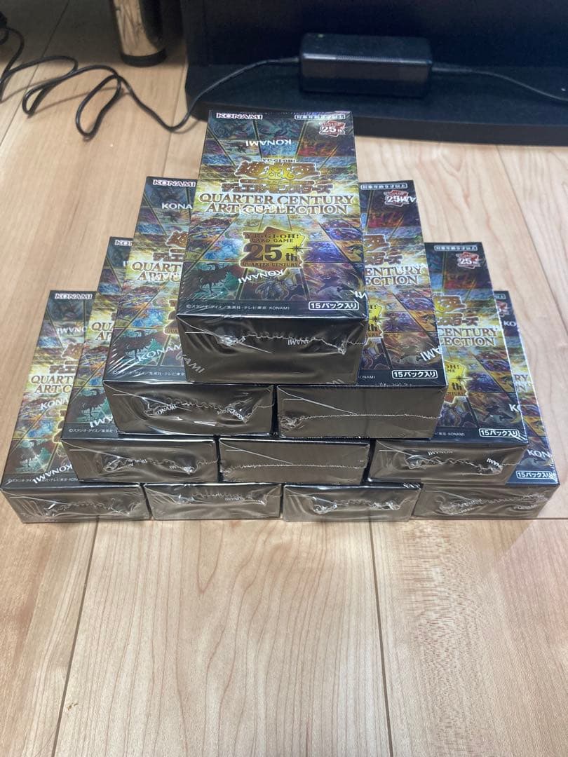 遊戯王　QUARTER CENTURY ART COLLECTION 10BOX
