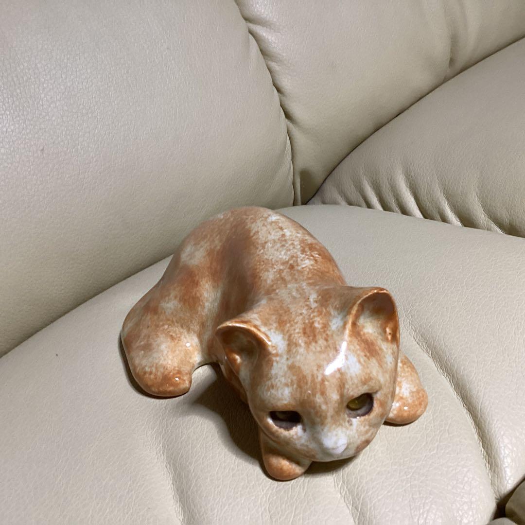 ウインスタンレイ女史の粘土の貴重な猫ヴィンテージナンバー7 瞳の美しい子最終価格
