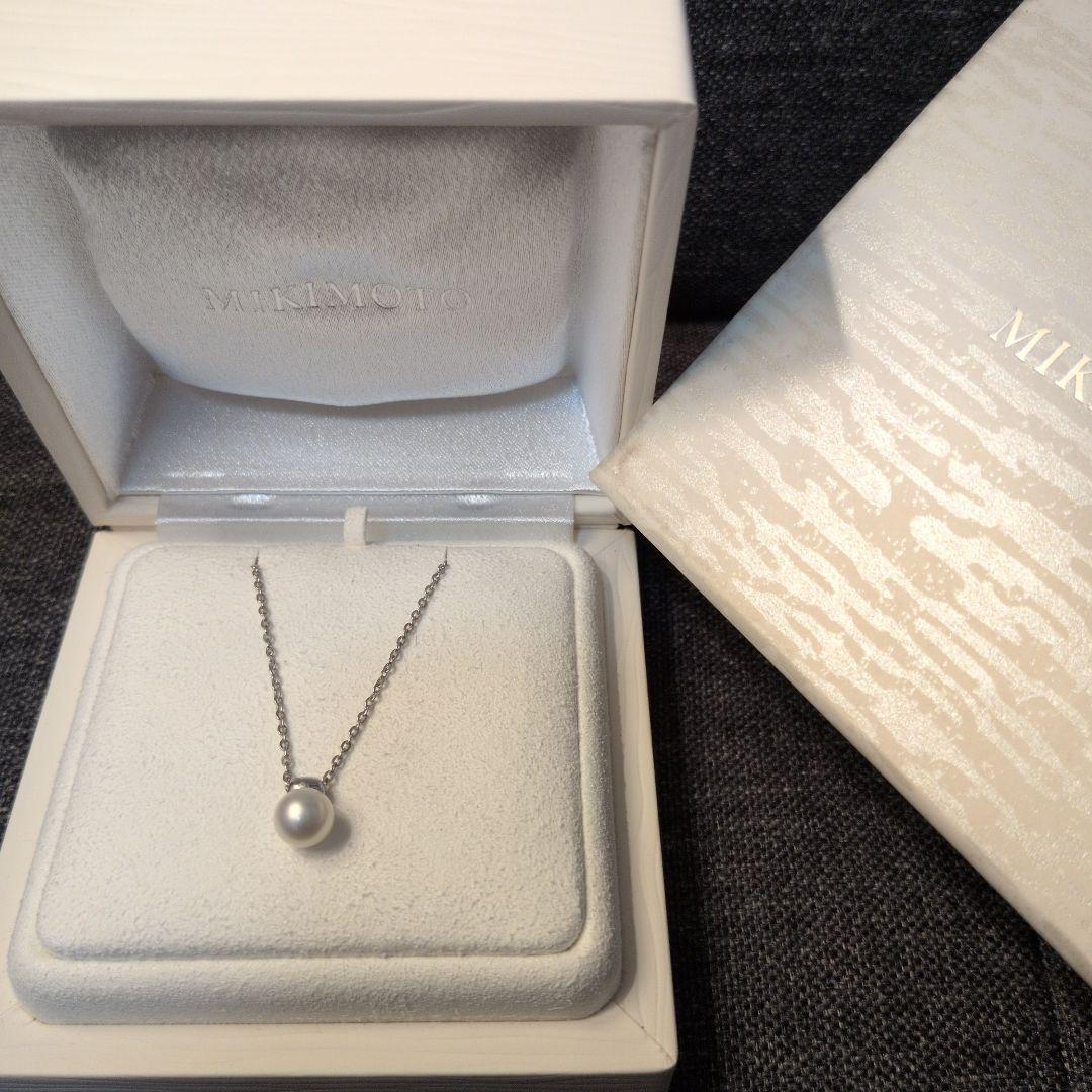【お値下げ中1/21まで】MIKIMOTO 真珠ネックレス