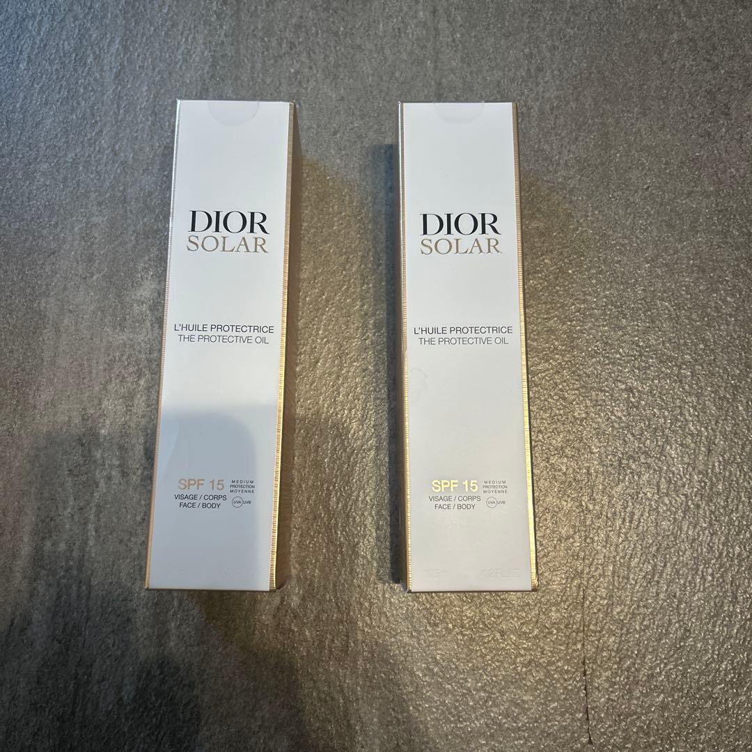 ディオール　ソーラー　uvオイルミスト15 2本　日焼け止め
