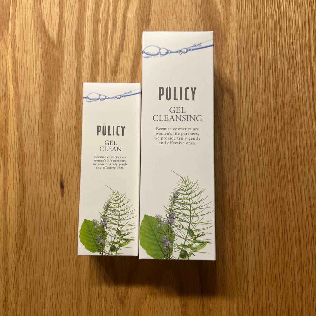 POLICY GEL CLEANSING 200g & 洗顔料90g セット
