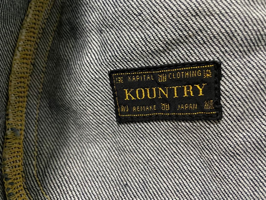 ☆KAPITAL 11.5ozデニム メキシカンタキシード ウエスターナー☆