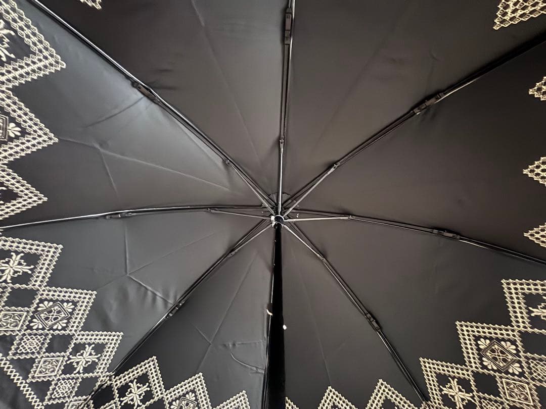 【新品 未使用】折りたたみ日傘 通販生活 カタログハウス日蔭だまり アイボリー