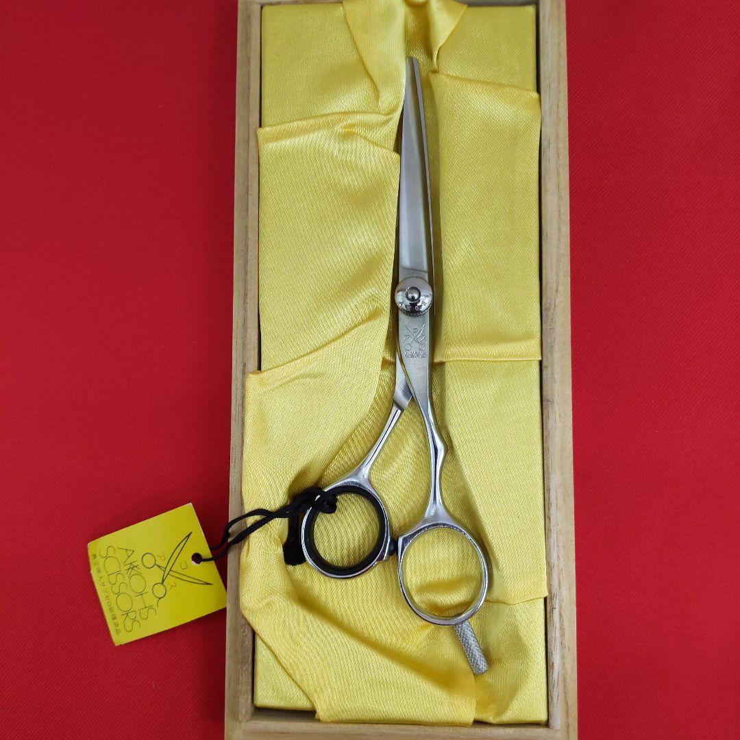 76 VIP575 アコス ヘアカットシザー　はさみ　散髪　プロ用