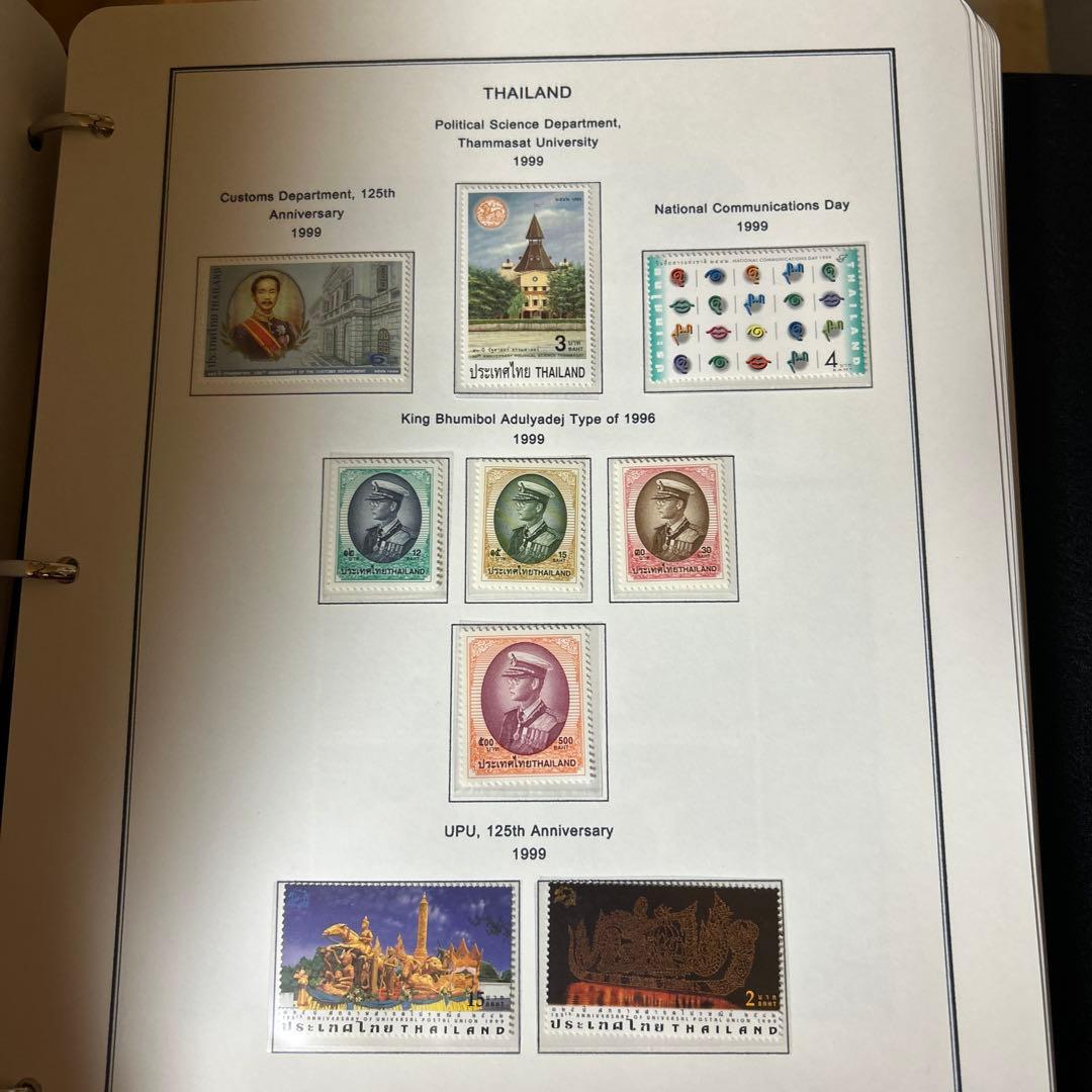 タイ切手アルバム