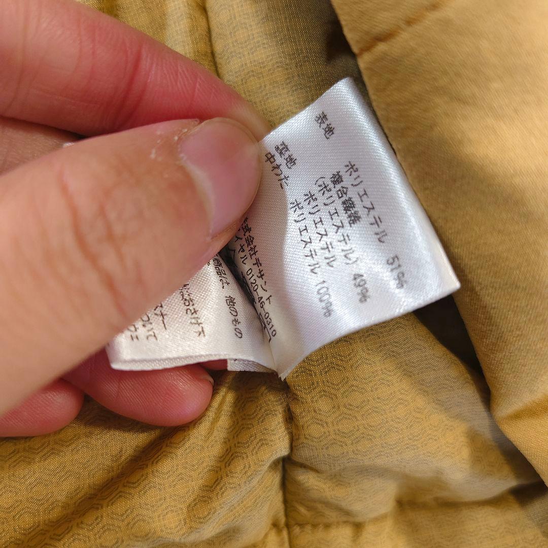 デサント＊LIGHT PUFF CARDIGAN JACKET ddd イエロー