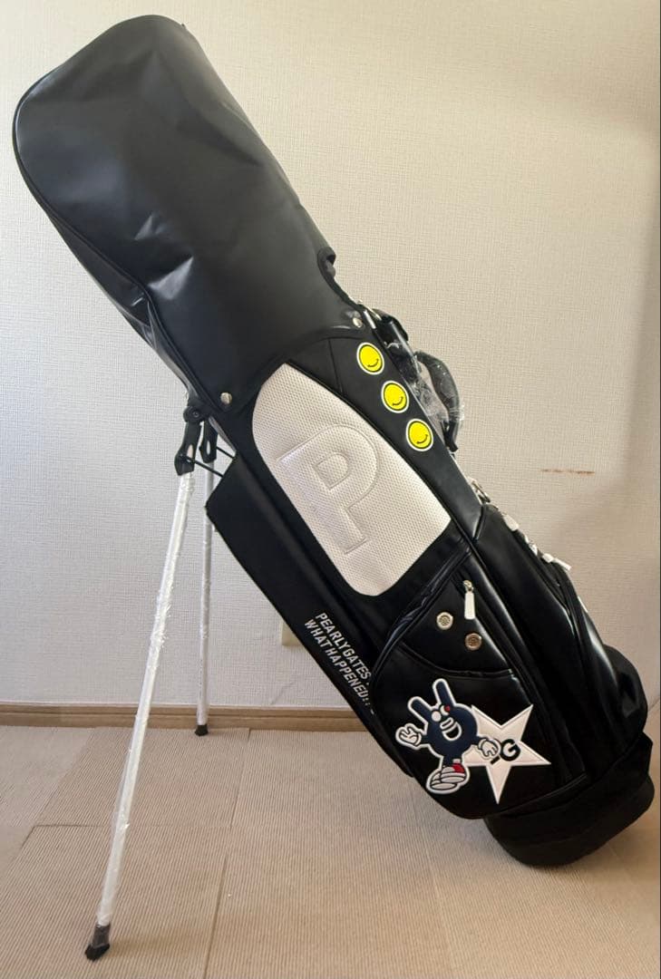 即日発送PEARLY GATES PG キャディバッグ ブラック スタンドタイプ