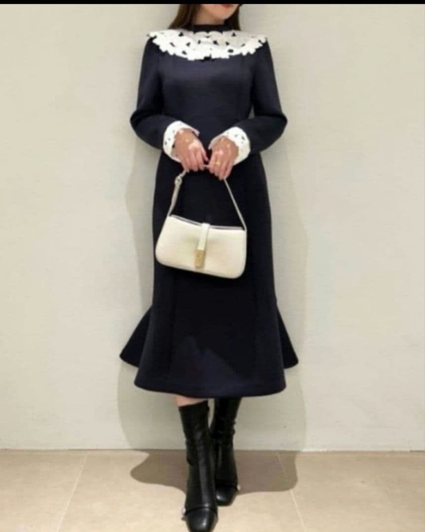 セルフォード　ワンピース　襟付きワンピース