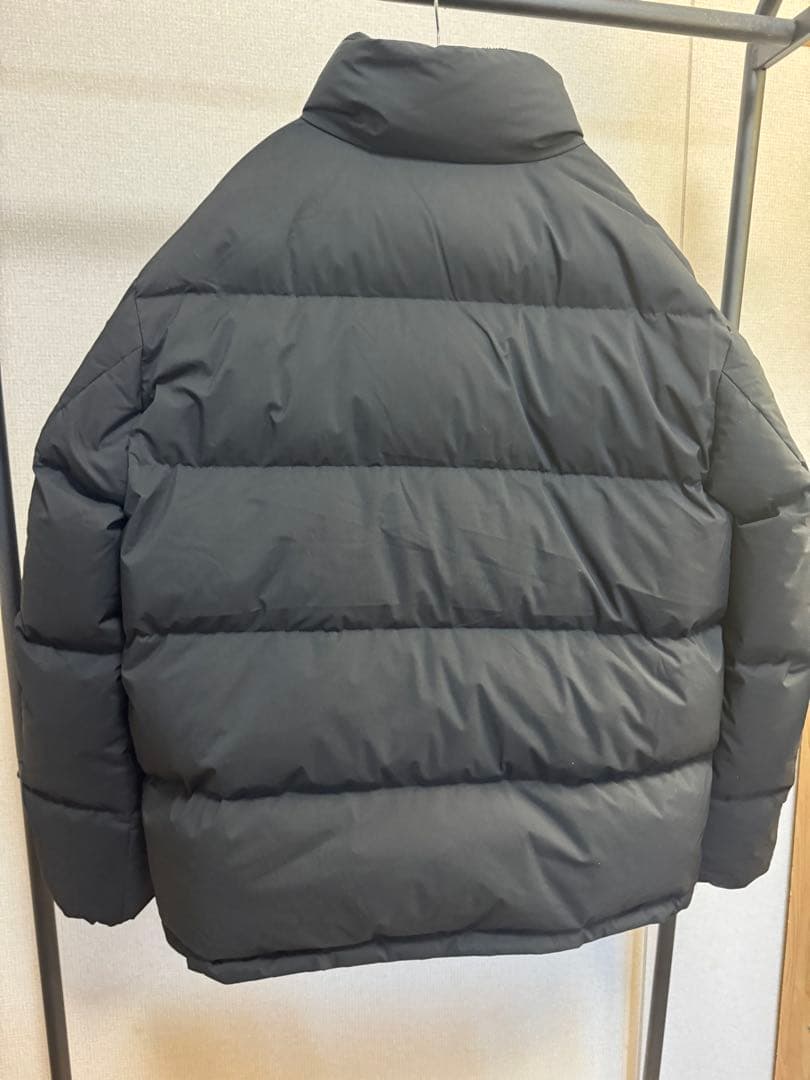   ベーシックダウンジャケット ブラック ぴ