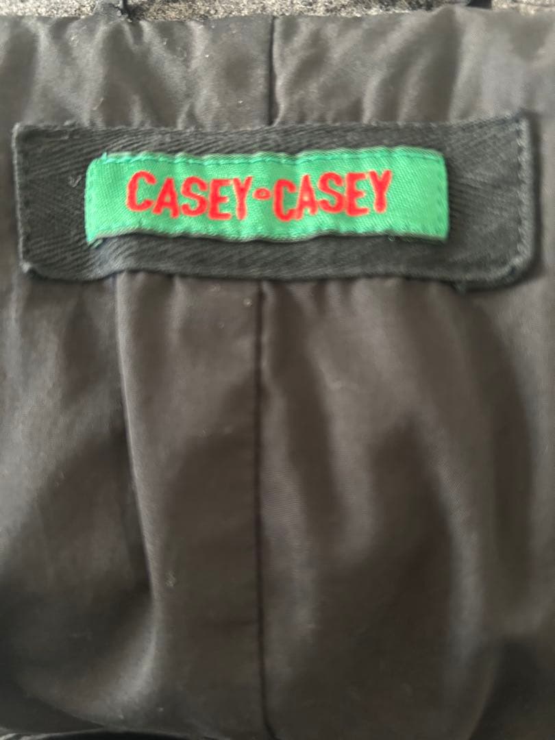 CASEY-CASEY グレー テーラードジャケット