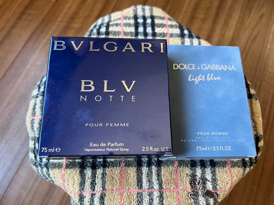 香水 セット DOLCE & GABBANA BVLGARI ブルガリ ドルガバ