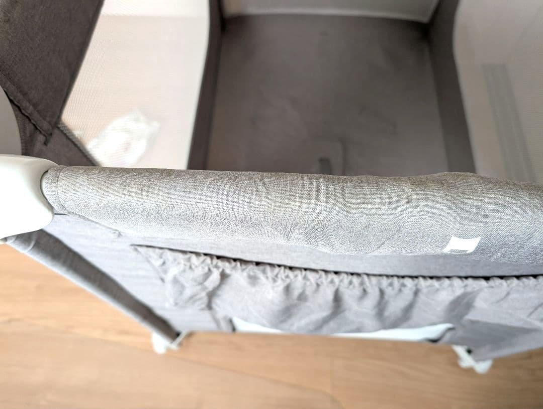 KATOJI グレー ベビーベッド