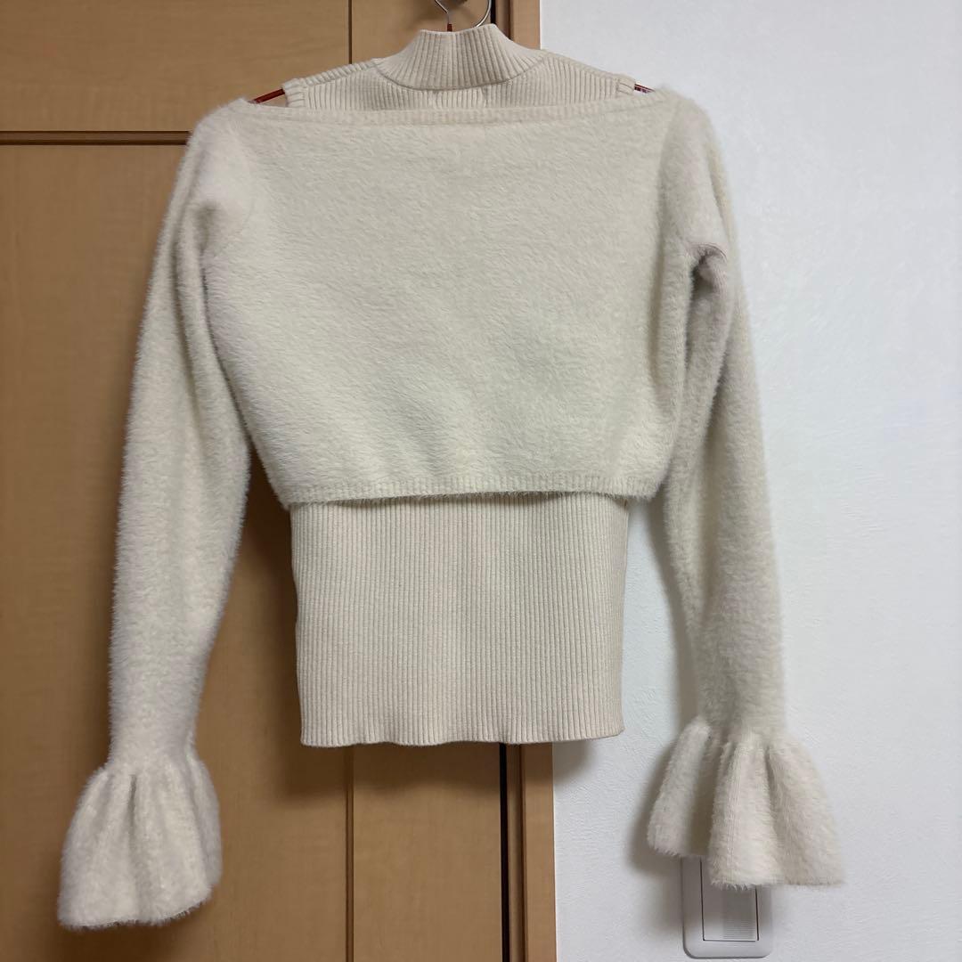 ダーリッチ アンサンブルシャギーニット トップス