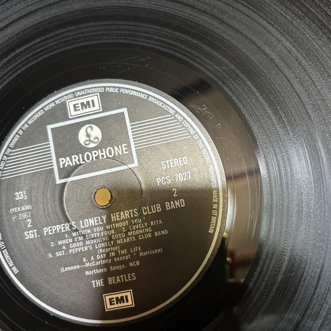 ビートルズ／72年UK盤2EMI／マト1.2／雑音微小／