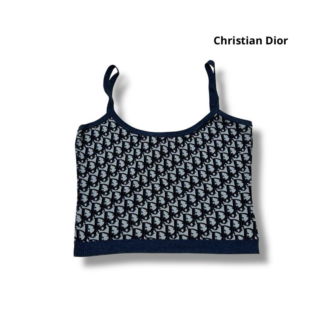 【希少】Christian Dior Oblique cropped top
