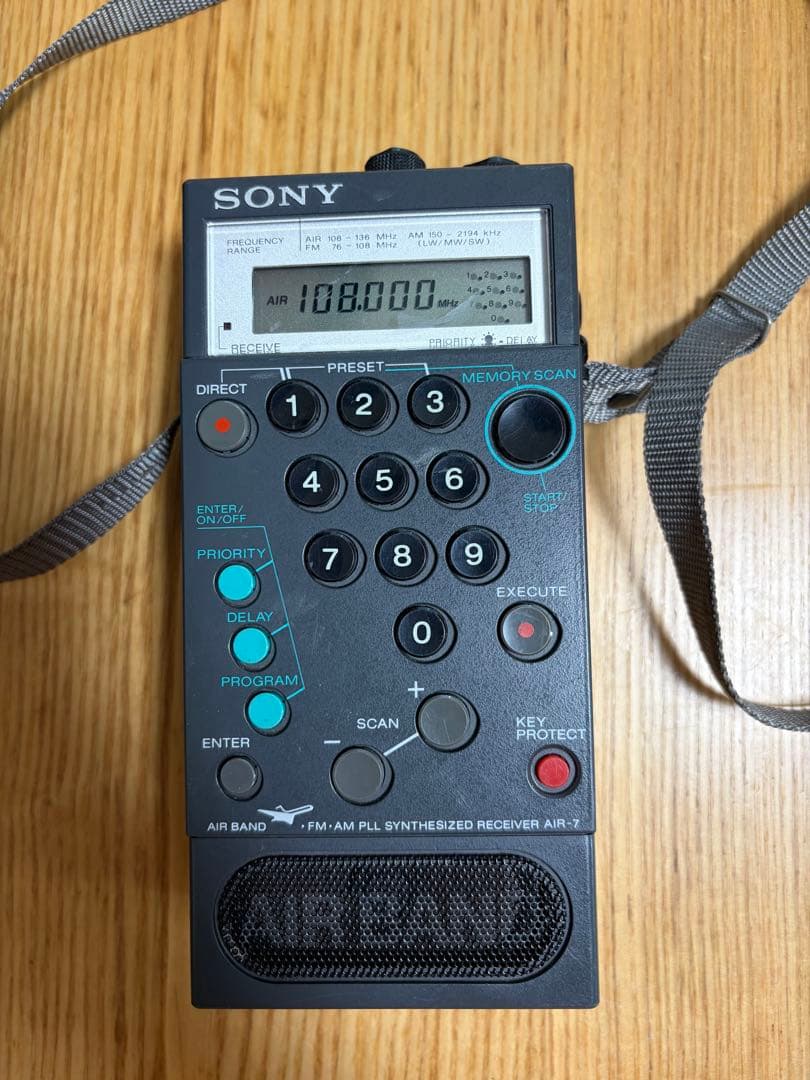 SONY AIR-7 エアバンドラジオ美品