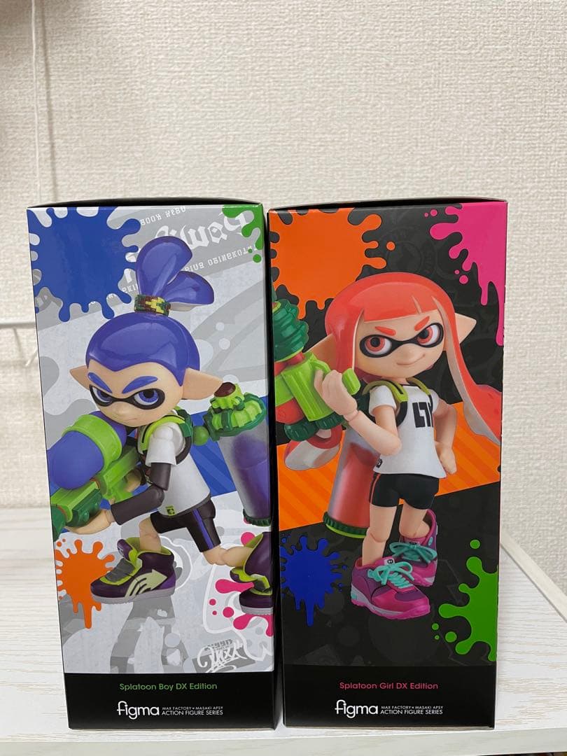 【新品2点セット】Splatoon DX Edition ボーイ、ガール【未開封